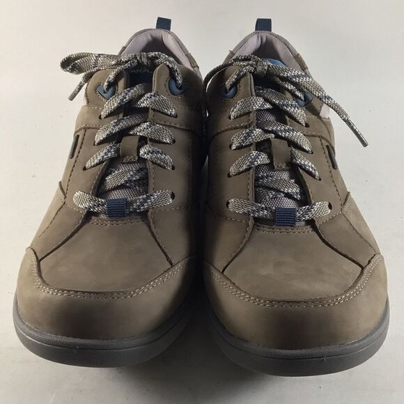 Aravon Rev Stridarc womens suede leather waterproof shoes brown size 9 B - Picture 2 of 8